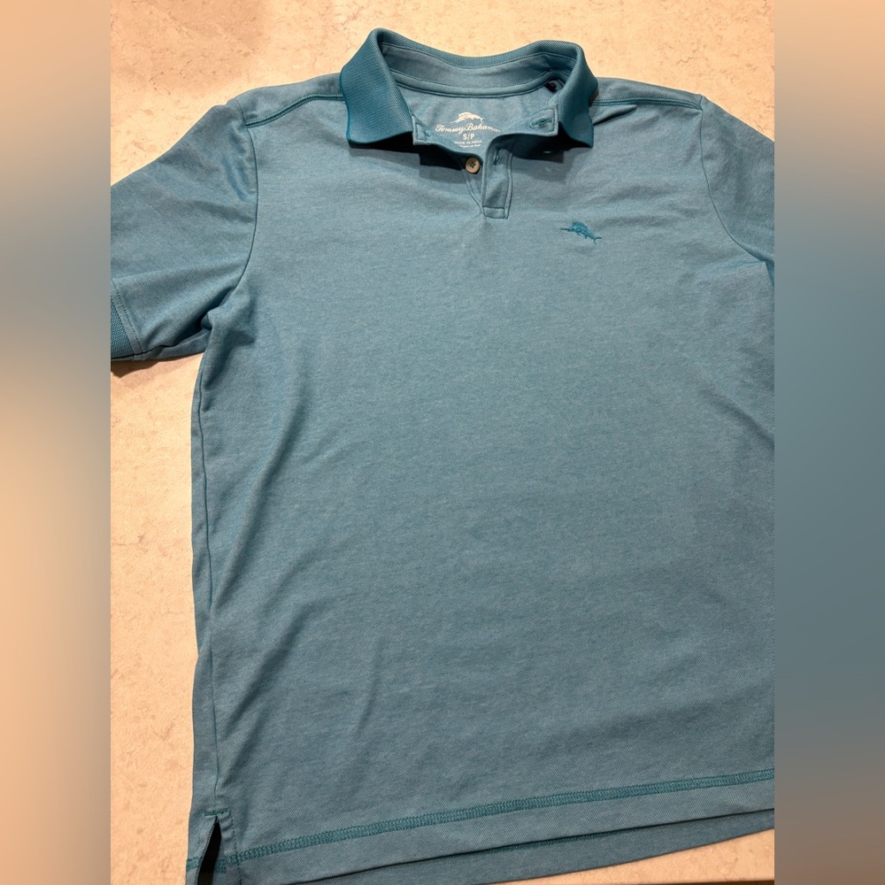 Men's S Blue Polo Shirt Tommy Bahama